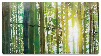Forest Set Checkbook Cover