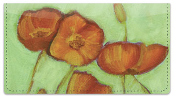 Sandrine Pelissier Flower Set Checkbook Cover