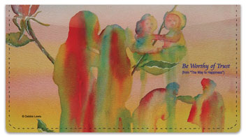 The Way to Happiness 1 Checkbook Cover