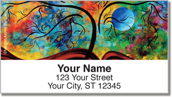 Bold Landscape Address Labels