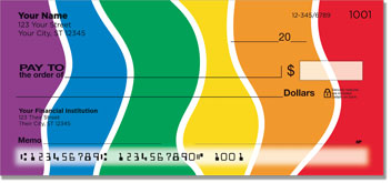Vintage Rainbow Checks