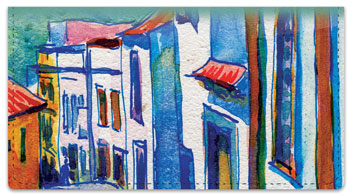 Streets of the World Checkbook Cover