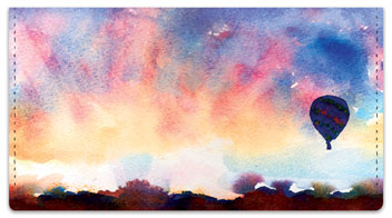 Romantic Checkbook Cover