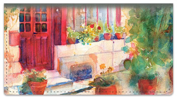 Europe Checkbook Cover