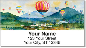 Balloon Ride Address Labels