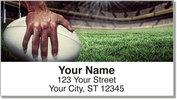Rugby Address Labels