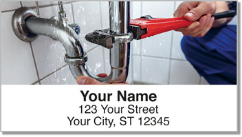 Plumbing Address Labels