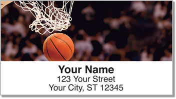 Shooting Hoops Address Labels