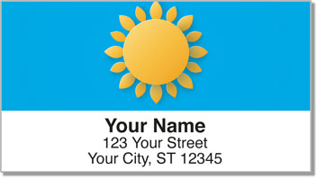 Weather Icon Address Labels