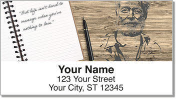 Ernest Hemingway Address Labels