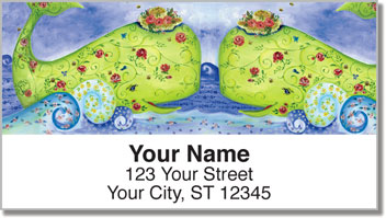 LaBrecque Whale Address Labels