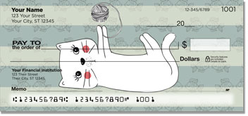 Scribble Cat Checks