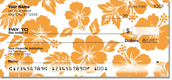 Hawaiian Hibiscus Checks