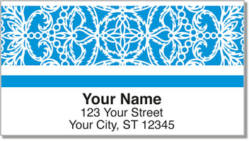 Carved Detail Address Labels