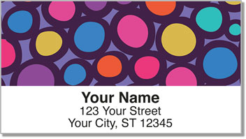 Funky Bubble Wrap Address Labels