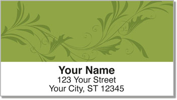 Elegant Scroll Address Labels