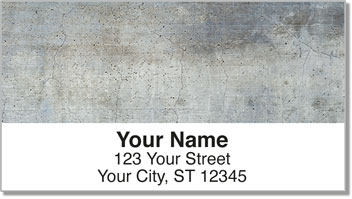 Rock Texture Address Labels