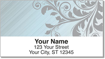 Fancy Scroll Address Labels