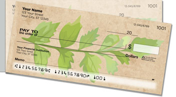 Painted Leaf Side Tear Checks