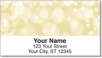 Floating Orb Address Labels