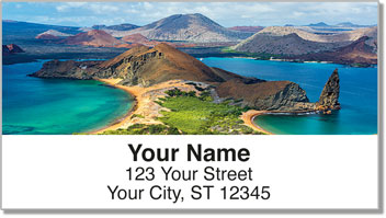 Galapagos Islands Address Labels