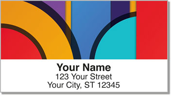 Color Study Address Labels