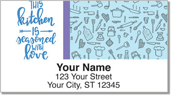 Apron Attitude Address Labels