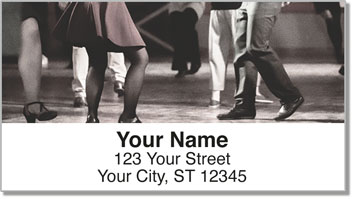 Swing Dancing Address Labels