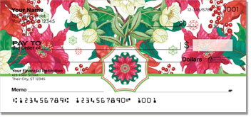 Poinsettia Checks
