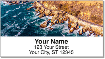 Scenic Coastline Address Labels