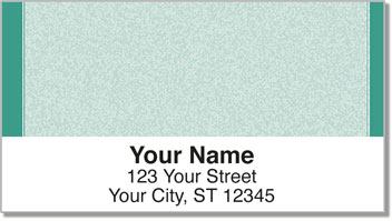 Green Sponge Pattern Address Labels