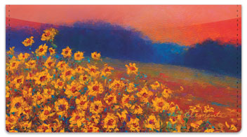 Evening Glow Checkbook Cover