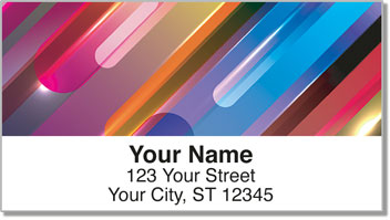 Diagonal Line Address Labels