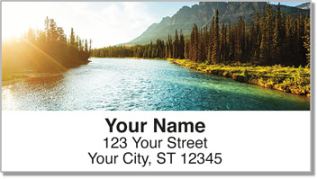 Peaceful River Address Labels
