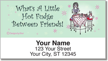 Dessert Lover Address Labels