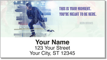 Herb Brooks Address Labels