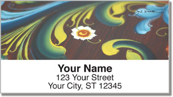 Rosemaling 1 Address Labels