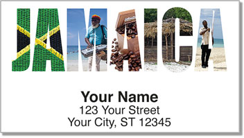 Jamaica Address Labels