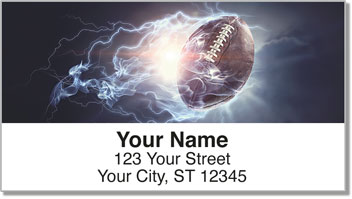 Football Address Labels