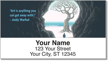 Artistic Inspiration Address Labels