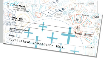 Math Symbol Side Tear Checks