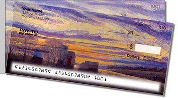 Lovely Sunset Side Tear Checks