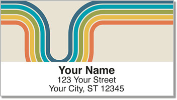 Retro Line Address Labels