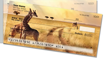 Safari Animal Side Tear Checks