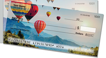 Hot Air Balloon View Side Tear Checks