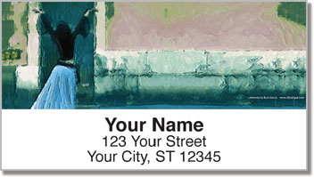 Blue Mood Address Labels