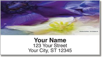 Les Fleurs Address Labels