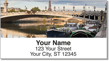 Paris Address Labels