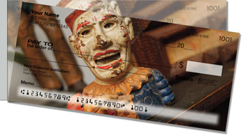 Antique Bank Side Tear Checks