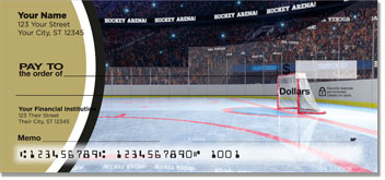 Black & Gold Hockey Checks